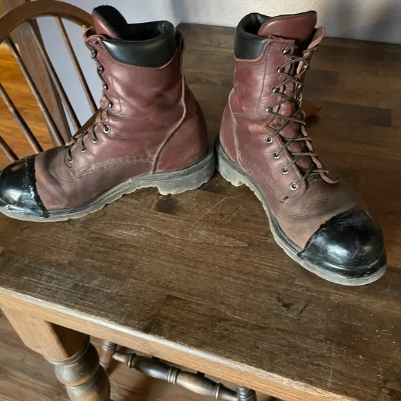 Red Wing Work Boots - 11.5D - Picture 7 of 8